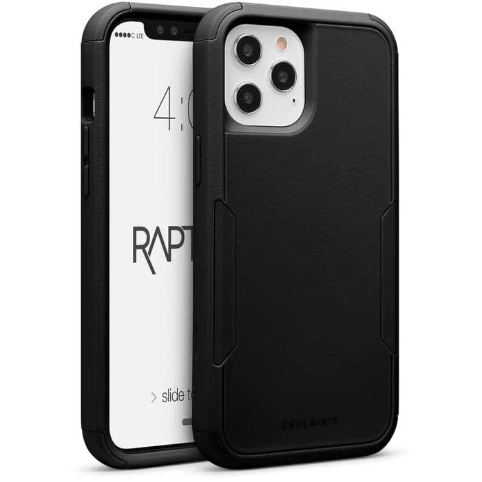 Cellairis Case - Rapture Corner Guard - Apple iPhone 12 PRO Max - Black