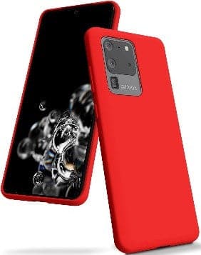 Elementary Case - Silicone - Samsung Galaxy S20 Ultra - Red